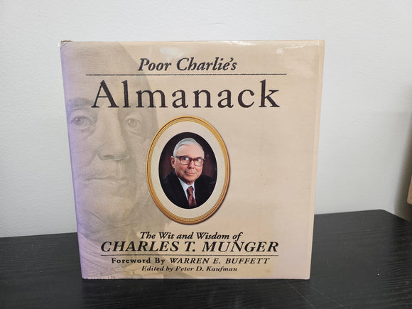 (2005 First Edition) Poor Charlie's Almanack (Used Hardcover) - Charles T. Munger