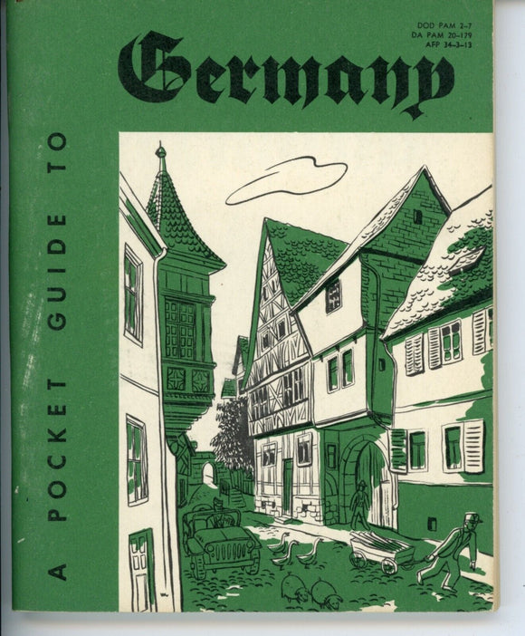 A Pocket Guide to Germany (Used Paperback) - U.S. Department of Defense