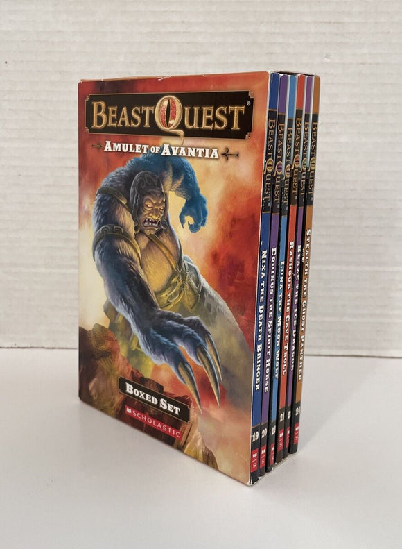 Beast Quest Amulet of Avantia Boxed Set (Used Paperbacks) - Adam Blade
