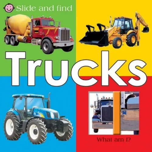 Slide and Find Trucks (Used Board Book) - Roger Priddy