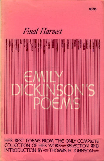 Final Harvest-Emily Dickinson's Poems (Used Paperback) - Introduction by Thomas H. Johnson