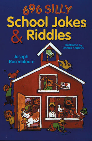 696 School Jokes & Riddles (Used Paperback) - Joseph Rosenbloom