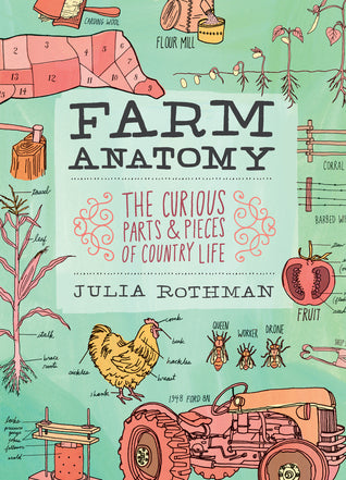 Farm Anatomy The Curious Parts & Pieces Of Country Life (Used Paperback) - Julia Rothman