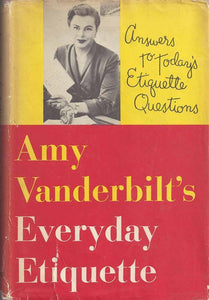 Everyday Etiquette (Used Hardcover) - Amy Vanderbilt