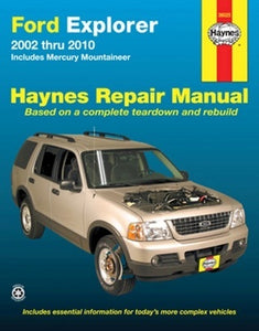 Ford Explorer & Mercury Mountaineer 2002 thru 2010 Haynes Repair Manual:(Used Paperback) - Haynes Publishing