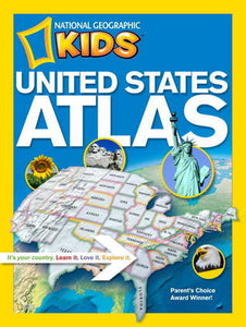 National Geographic Kids United States Atlas (Used Paperback) - National Geographic Kids