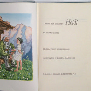 Heidi (Used Hardcover) - Johanna Spyri