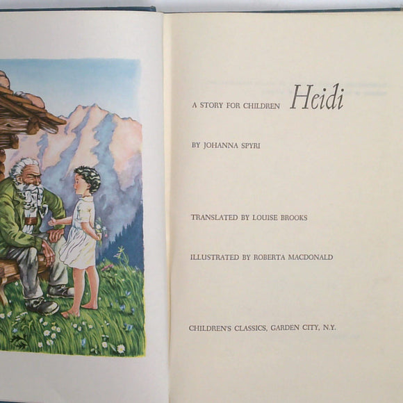 Heidi (Used Hardcover) - Johanna Spyri