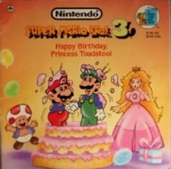 Happy Birthday, Princess Toadstool (Used Paperback) - Jack C. Harris