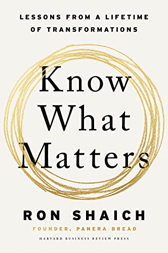 Know What Matters (Used Hardcover) - Ron Shaich