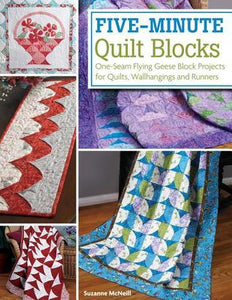 Five-Minute Quilt Blocks (used paperback) - Suzanne McNeill