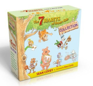 The 7 Habits of Happy Kids Collection of 7 books boxed set (Used Hardcover) - Sean Covey