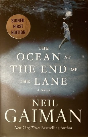 The Ocean at the End of the Lane (Used Signed 1st Edition Hardcover) - Neil Gaiman