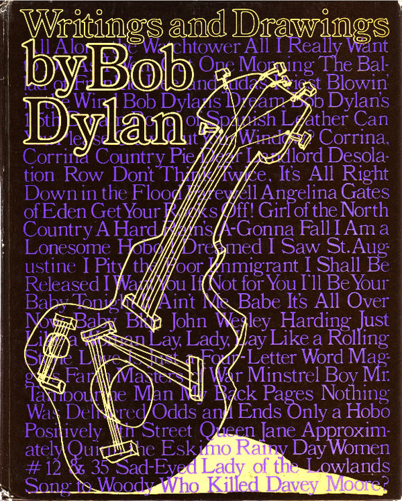 Writings and Drawings (Used Hardcover) - Bob Dylan