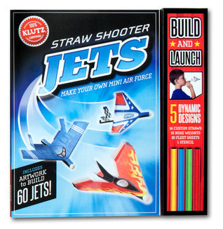 Straw Shooter Jets: Make Your Own Mini Air Force (Used Hardcover) - Klutz