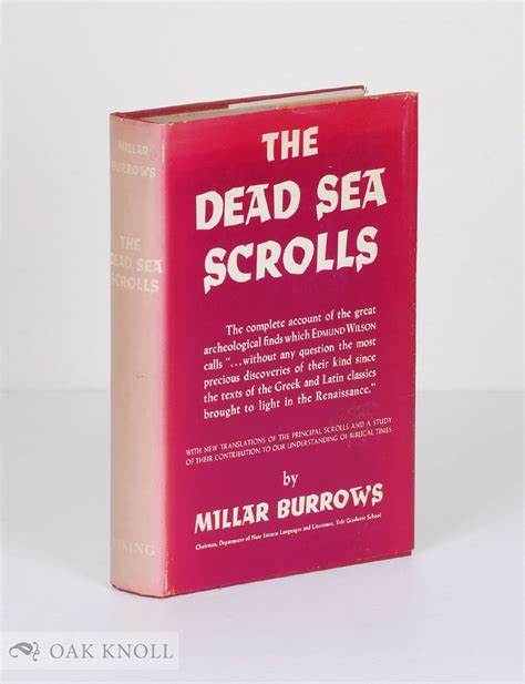 The Dead Sea Scrolls (Used Hardcover) - Millar Burrows