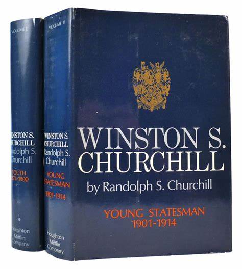 Winston S. Churchill: Young Statesman, Youth 2 Book Bundle (Used Hardcover) - Randolph S. Churchill