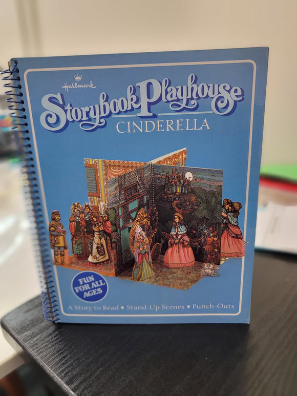 Storybook Playhouse Cinderella (Unpunched and Unused) - Hallmark