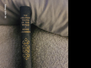 The Greatest Thing in the World (Used Hardcover) - Henry Drummond