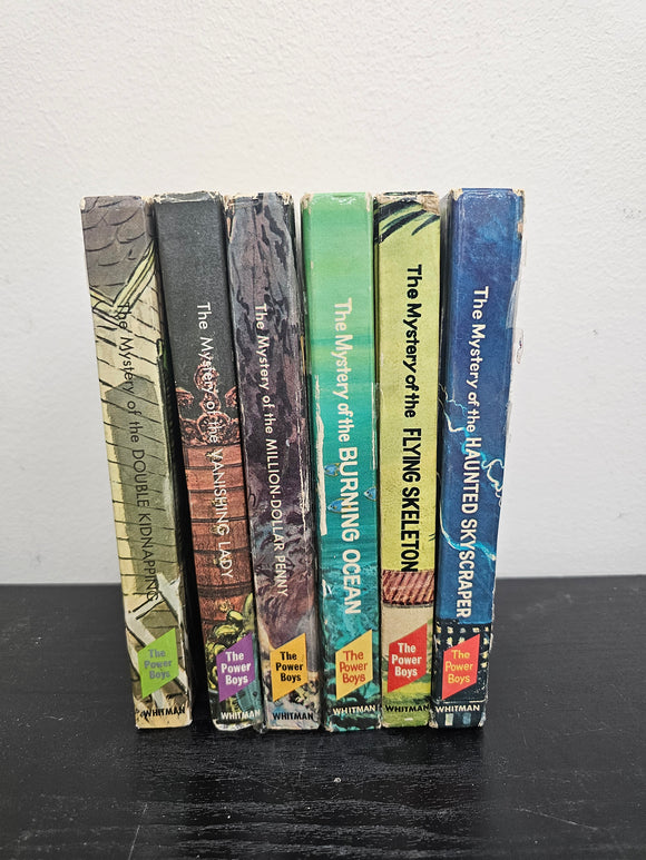 The Power Boys Adventures 6-Book Collection (Used Hardcovers) Mel Lyle