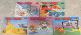 Tom and Jerry coloring book bundle of 5 (Used Hardcover and Paperback)