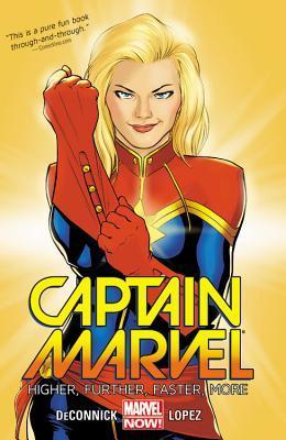 Captain Marvel, Vol. 1: Higher, Further, Faster, More (Used Paperback) - Kelly Sue DeConnick