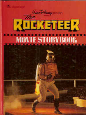 Walt Disney The rocketeer bundle of 3 (Used Hardcover and Paperback) - Justine Korman Adapter