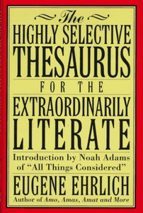 Bundle of 2 books for the Extraordinarily Literate (Used Hardcovers) - Eugene Ehrlich