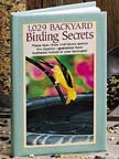 1,029 Backyard Birding Secrets (Used Hardcover) - Birds&Blooms Books