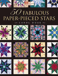 50 Fabulous Paper-Pieced Stars (Used Paperback) - Carol Doak