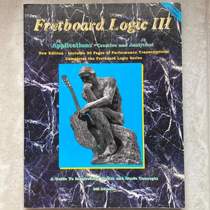 Fretboard Logic III Applications: Creative and Analytical (Used Paperback) - Bill Edwards