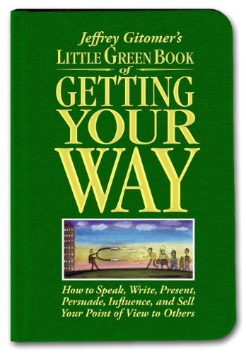 Little Green Book of Getting Your Way (Used Signed Hardcover) - Jeffrey Gitomer