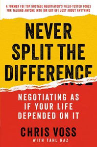 Never Split the Difference (Used Hardcover) - Chris Voss