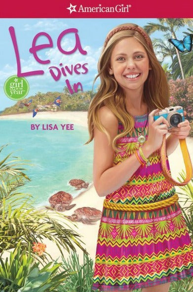 American Girl Lea Dives In (Used Paperback) - Lisa Yee