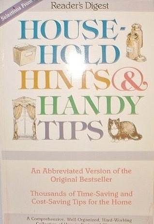 Selections From Household Hints & Handy Tips (Used Paperback) - Reader's Digest Association