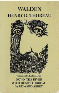 Walden With an Introductory Essay Down the River with Henry Thoreau (Used Paperback) - Henry D. Thoreau