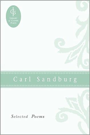 Carl Sandburg: Selected Poems (Used Hardcover) Gramercy