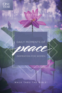 The One Year Daily Moments of Peace: Inspiration for Women (Used Paperback) - Walk Thru The Bible