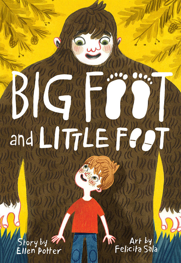 Big Foot and Little Foot (Used Paperback) - Ellen Potter