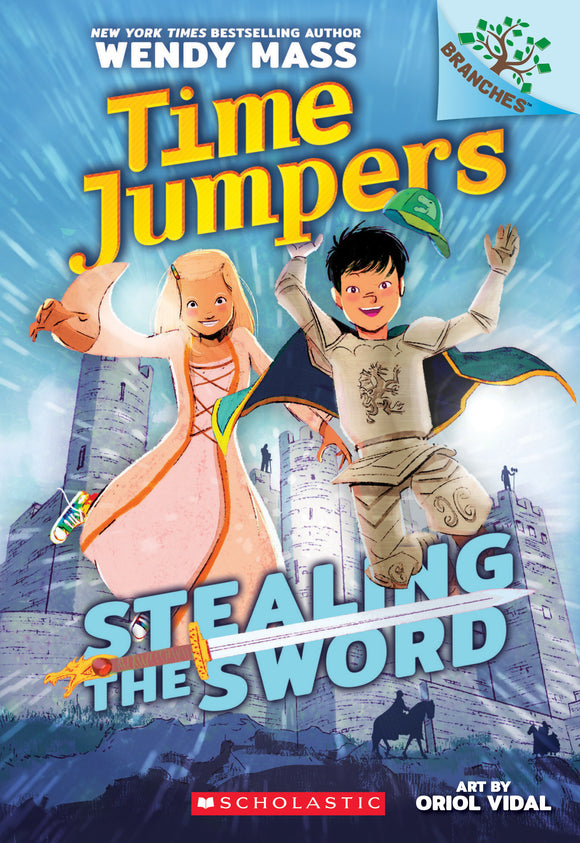 Time Jumpers: Stealing the Word (Used Paperback) - Wendy Mass