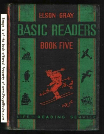 Basic Readers Book Five (Used Hardcover) - William H. Elson & William S. Gray
