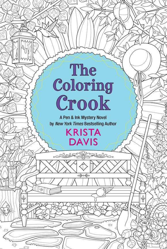 The Coloring Crook (Used Paperback) - Krista Davis
