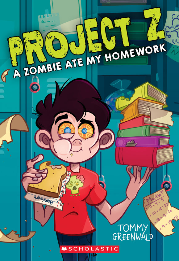 A Zombie Ate my Homework: Project Z (Used Paperback) - Tommy Greenwald