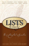Lists to Live By Bundle (Used Paperback) - Grav, Stephens, Van Diest