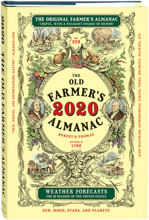 The Old Farmer's Almanac 2020 (Used Hardcover) - Old Farmer's Almanac