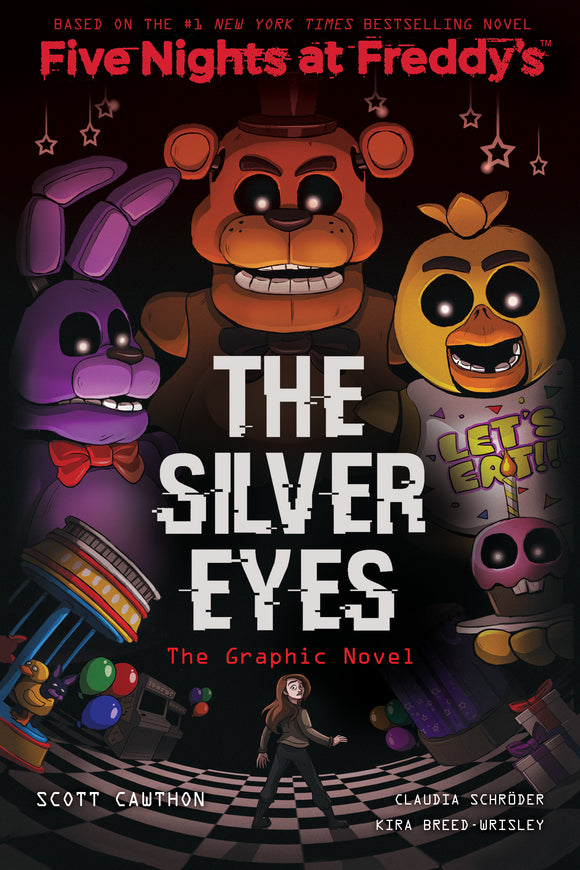 The Silver Eyes (Used Paperback) - Scott Cawthon, Kira Breed-Wrisley