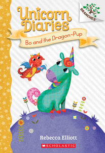 Unicorn Diaries Bo and the Dragon-Pup (Used Paperback) - Rebecca Elliott