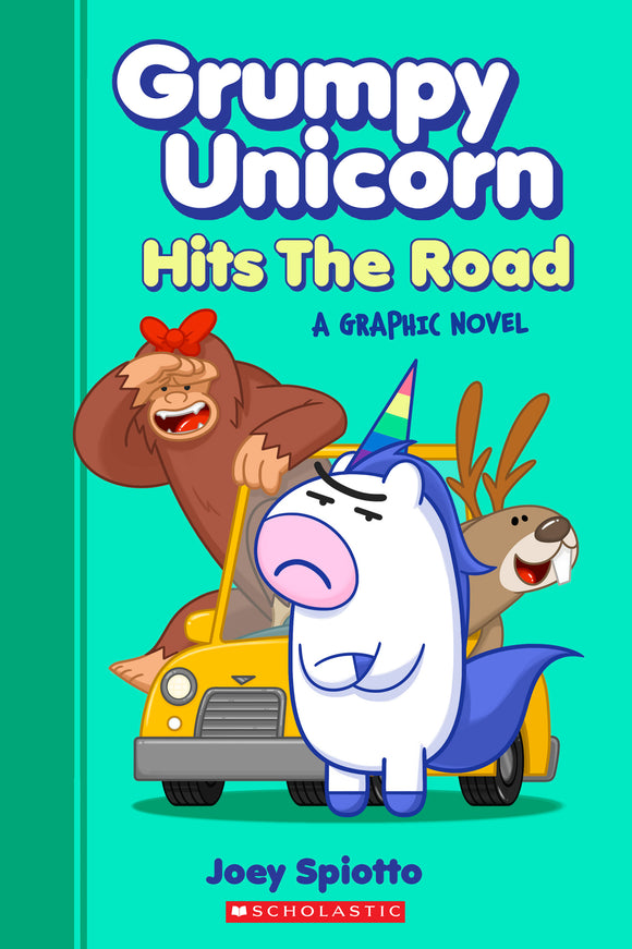 Grumpy Unicorn Hits the Road: A Graphic Novel (Used Paperback) - Joey Spiotto