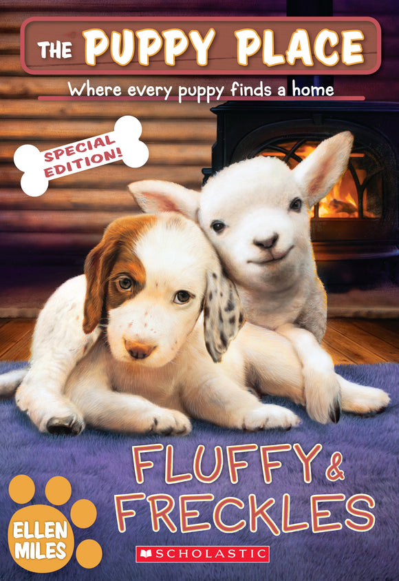 Special Edition: The Puppy Place: Fluffy & Freckles  (Used Paperback) - Ellen Miles