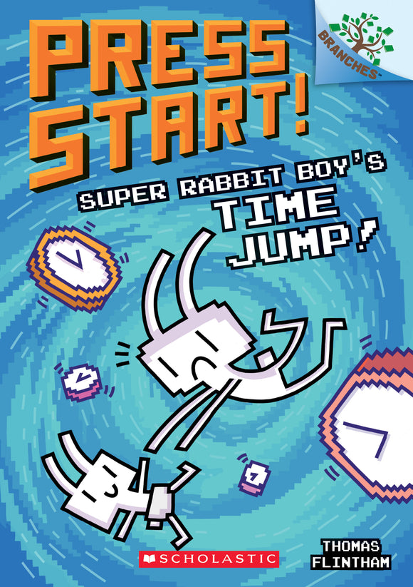 Press Start: Super Rabbit Boy's Time Jump (Used Paperback) - Thomas Flintham
